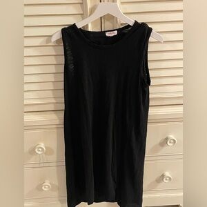 Goldie Black Muscle Tank Dress